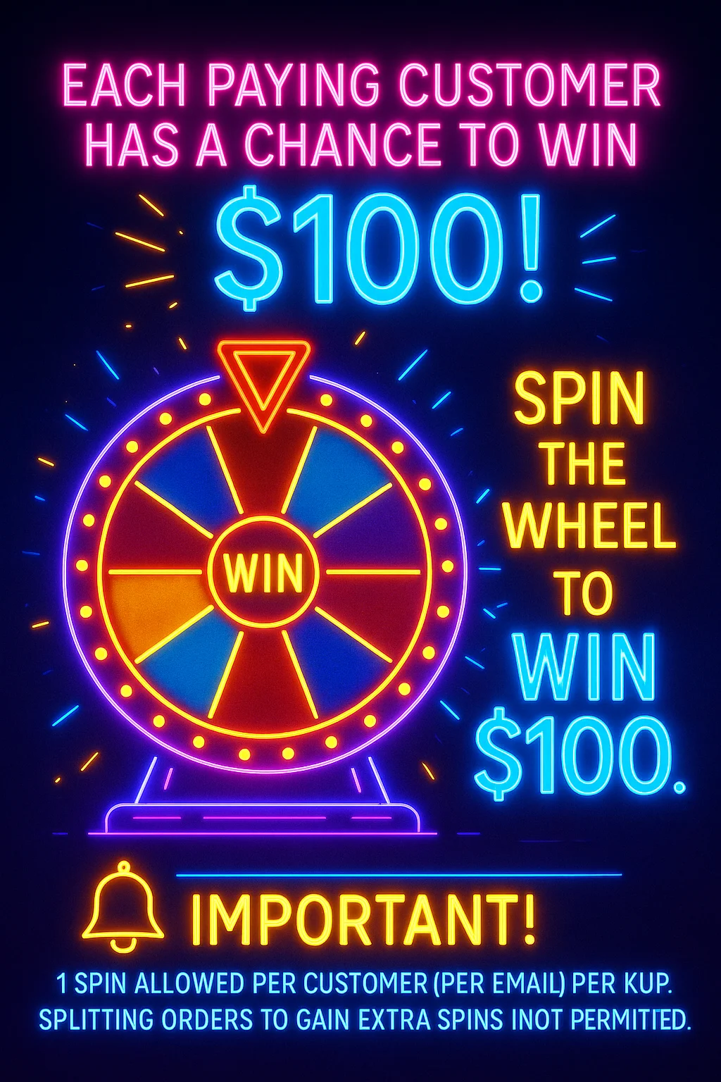 Spin to Win Banner