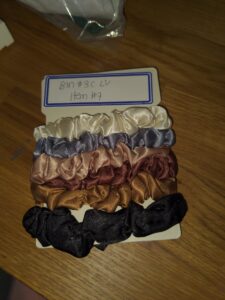 Assorted 6 Pack of Hair Scrunchies
