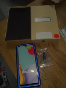 Samsung Galaxy A52 Blue Phone Case
