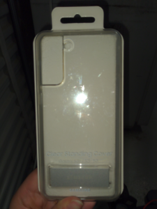 Samsung Galaxy S21 Ultra Case, Clear Standing Cover – Clear