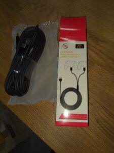 2 in 1 multiple charging cord with type c for nsw and mobile phones
