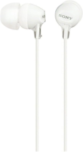 Sony MDREX15LP/W In-Ear Headphones (White)