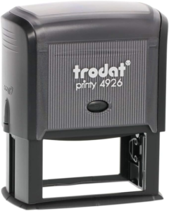 Trodat 4926 Extra Large Self Inking Rubber Stamp- Customized with your unique text