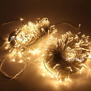 ZOIC 500 LEDs Fairy Christmas String Light 100M (328feet) For Christmas Wedding Party Holiday Decoration 8 Modes 29V Memory Function (Warm White)