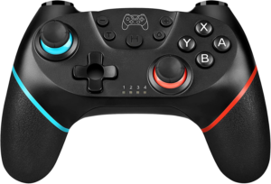 [2024 New Version] Switch Controller, Wireless Pro Controller Switch Lite, Switch Remote Controller Gamepad Joystick, Turbo and Dual Vibration (Black)