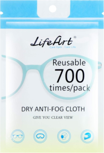 Anti-Fog Wipes, Eyeglasses Cleaning Cloths, Cleaning Wipes for Eyeglasses, Tablets, Screens, Lens Wipes for Camera Lenses. (3 Pack)