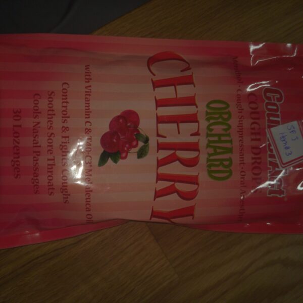 CoughAct Orchard Cherry Cough Drops