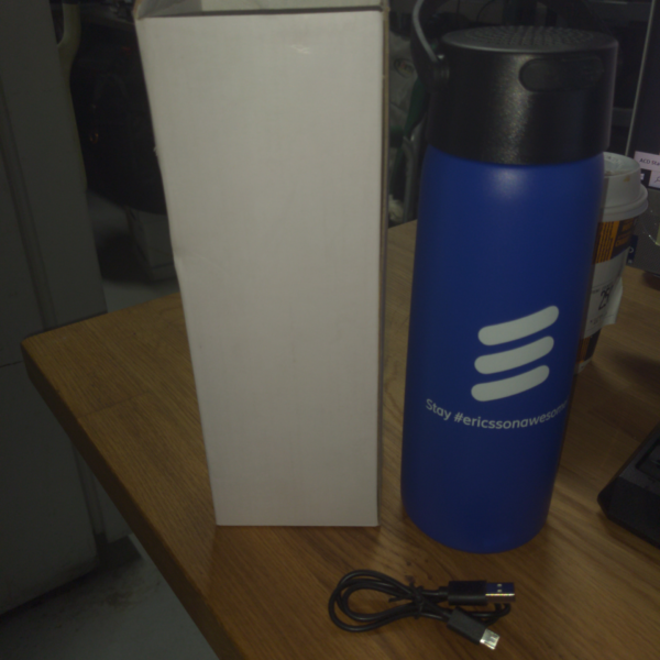 reusable speaker water bottle