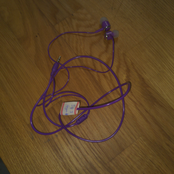 Purple Headphones