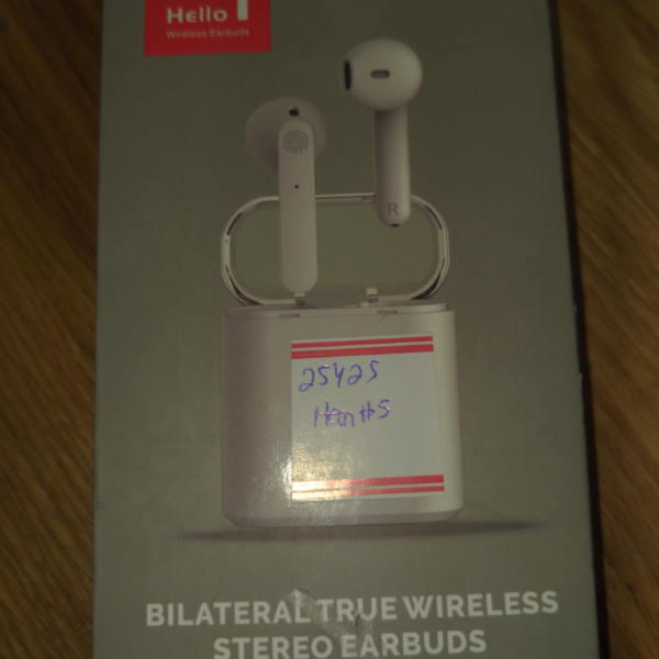 Bilateral True Wireless Stereo Earbuds
