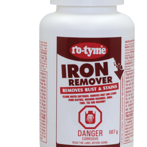 Ro-Tyme Iron Remover