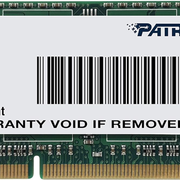 Patriot Signature DDR3 4GB PC3-12800 1600MHz 1.35V CL11 SODIMM Memory PSD34G1600L81S