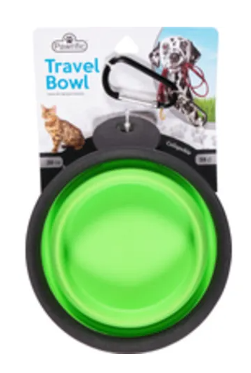 Paw-rific Extensible Travel Bowl Pet Accessory