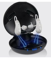 JH-D59 Rechargeable Digital BTE Hearing Aid, Plastic, Invisible Style