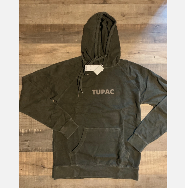 2Pac Me Against the World Vintage Rap Style Hooded Sweatshirt Size XL