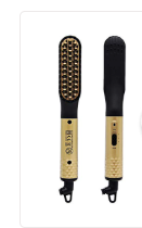 Beard Straightener, Hair Straightener Brush,Quick Electric Heated Beard Hair Brush Comb
