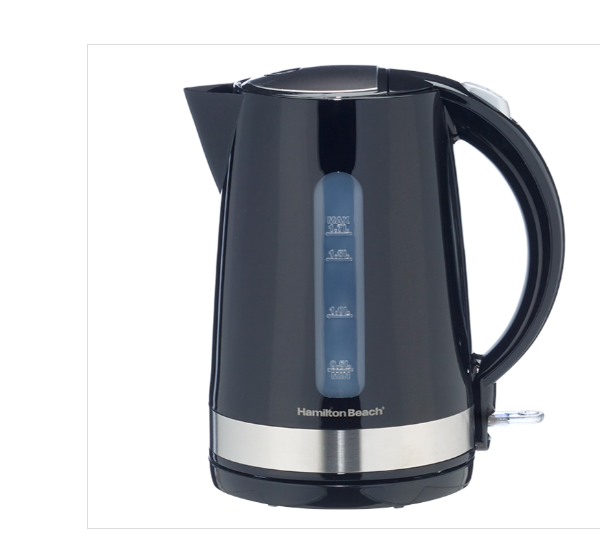 Electric Kettle - Cordless Base - 1.7 L - Black