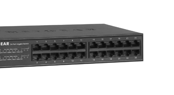 S2500L-24T, 24-Port Gigabit Ethernet L2 Unmanaged Switch, 24 x 10/100/1000M Gigabit RJ45, Fanless, Desktop/Rackmount
