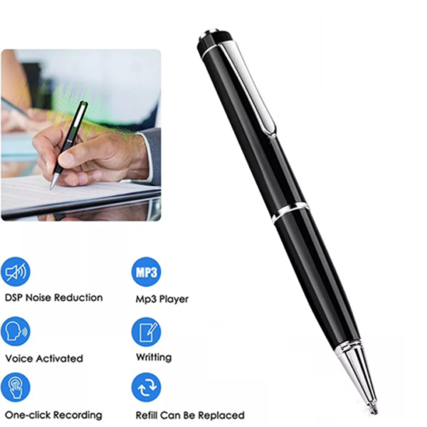 Mini Camera Pen Spy Camera Pen 1080P HD Video Recorder Clip Spy Pen for Taking Pictures, Mini Camera for Home Security