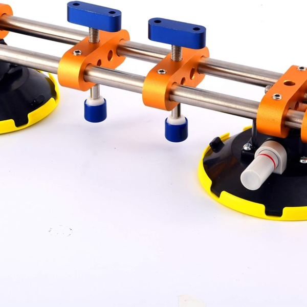 Seamless Seam Setter with 6-Inch Suction Cups for Seam Joining and Leveling, Professional Countertop Installation Tool for Granite, Stone, Marble, Slab