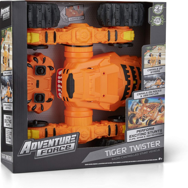 Exclusive Adventure Force Tiger Twister Radio Controlled Stunt Vehicle