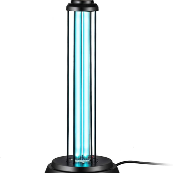 UV Sterilizer Lamp,Disinfection Lamp,Ultraviolet Quartz Light, 38W Dual Tube Intelligent Ultraviolet Quartz Light, for Home Hospital Restaurant School