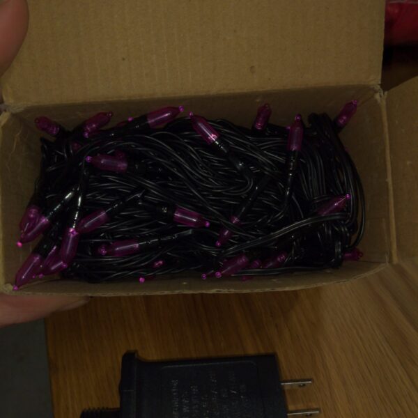 brightown fairy string lights (purple)