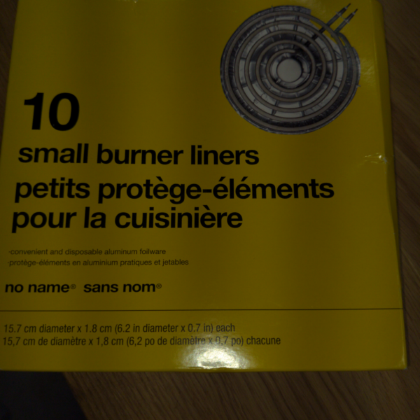 no name 10 smaller burner liners
