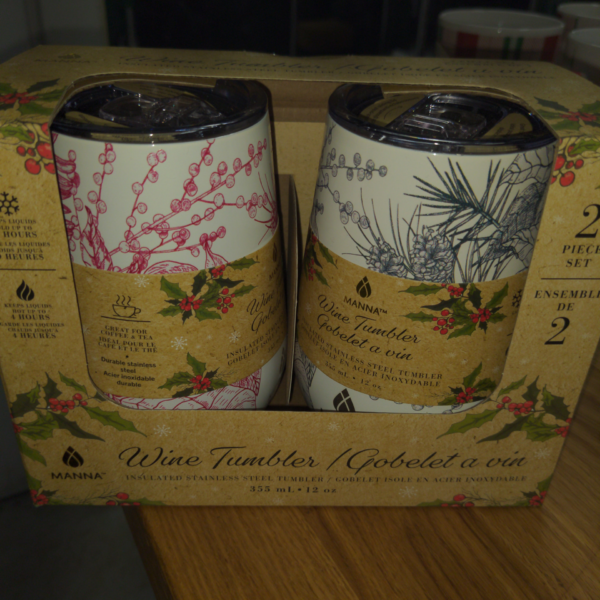 Pack of 2 Manna Wine Tumblers