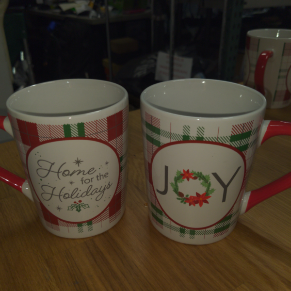 Set of 4 Christmas Mugs