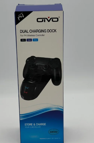 Oivo Dual Charging Dock for P4 Wireless Controller Black