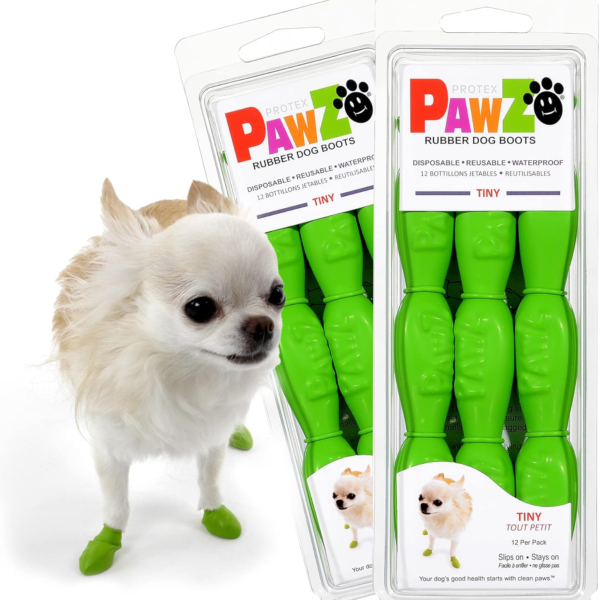 PawZ® Rubber Dog Boots Tiny