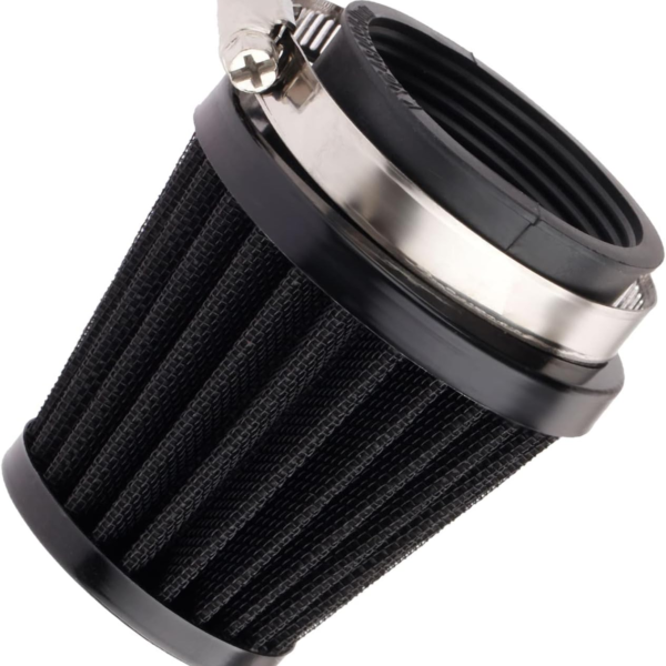 Mtsooning 50mm Air Intake Filter Pod, Universal Clamp-On Breather Cleaner ,Intake Crankcase Vent Valve for motor 50cc-110cc ATV Go Kart Pit Dirt Bike