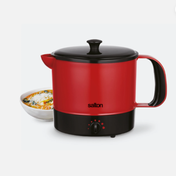 Salton Personal Multipot Multicooker, Non-Stick for Easy Clean Up, Electric Hot