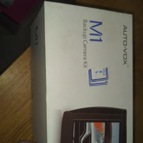 Auto vox m1 backup camera kit