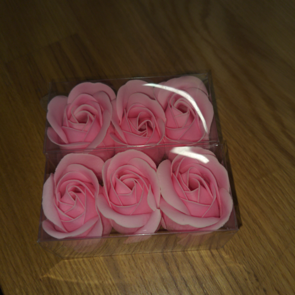🌸 Set of 2: Pink Soap Flower Gift Packs (New)