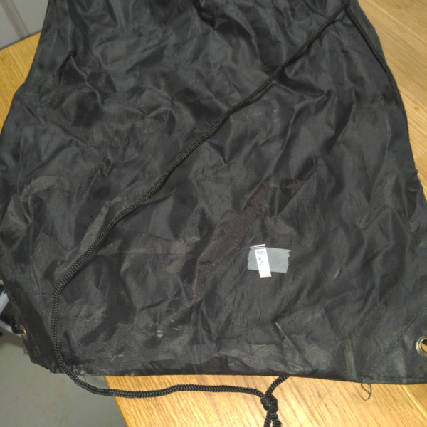 New Small Black Duffle Bag