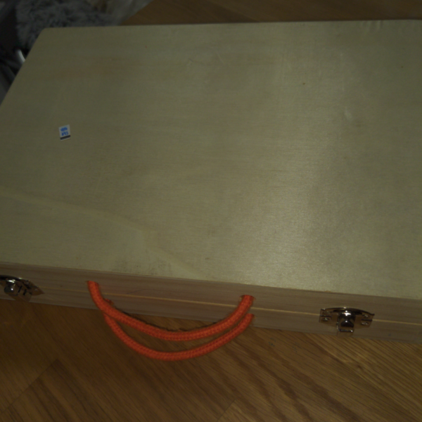 🛠️ For Sale: "Like New" Kids’ Wooden Tool Box & Accessory Set