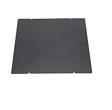 ASHATA 3D Printer Accessory for Prusa i3 Double Layer Textured PEI Powder Steel Plate MK3/MK2.5 MK52,PEI Powder Steel Plate 3D Printer Accessories for 3D Printer Double Layer Texture Steel Plate