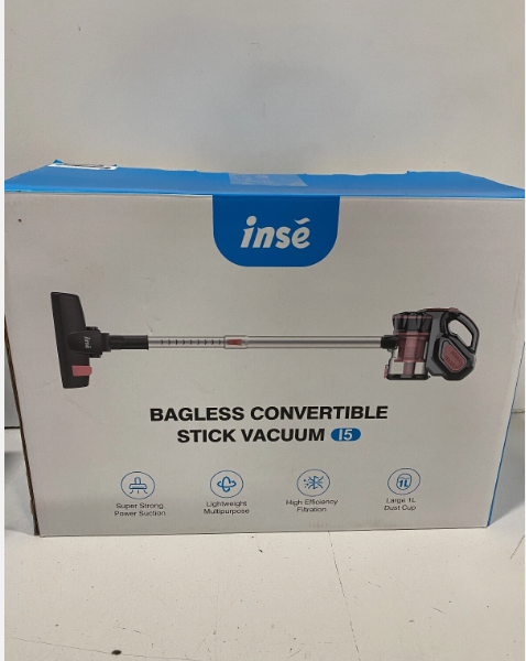 INSE I5 - Corded Bagless Convertible Stick - Multipurpose Lightweight Vacuum