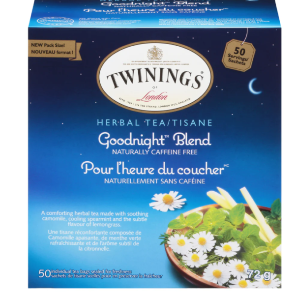 Twinings of London Goodnight Blend Tea - 50 Pack