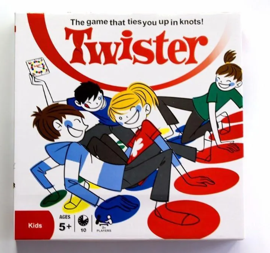 Twister Game - The Game That Ties You Up in Knots | Twister Kids & Family Party Game | 5+ Ages