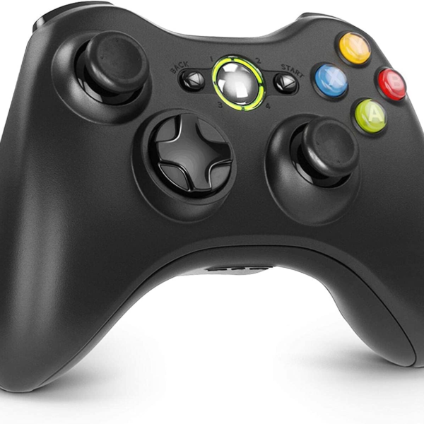 Wireless Controller for Xbox 360, Etpark X-box 360 Joystick Wireless Game Controller for Xbox 360 & Slim Console and PC Windows XP/7/8/10/11(Black)