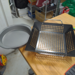 🔥 Grill & Bake Combo | BBQ Grill Pan + Cake Pan Set 🔥