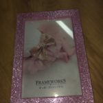 Brand New Pink Sparkle Photo Frame (4x6") ✨