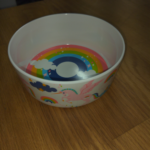 🦄 Magical Mealtime! New Kids Unicorn Melamine Bowl
