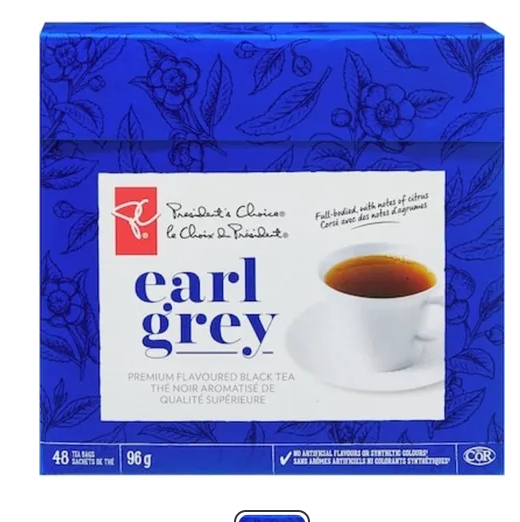 President’s Choice Earl Grey Premium Black Tea