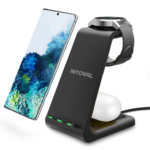 Intoval Charging station for Samsung (S3,Black)