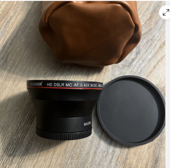 Neewer 58mm 0.43x HD Wide Angle Lens with Macro - Like New!