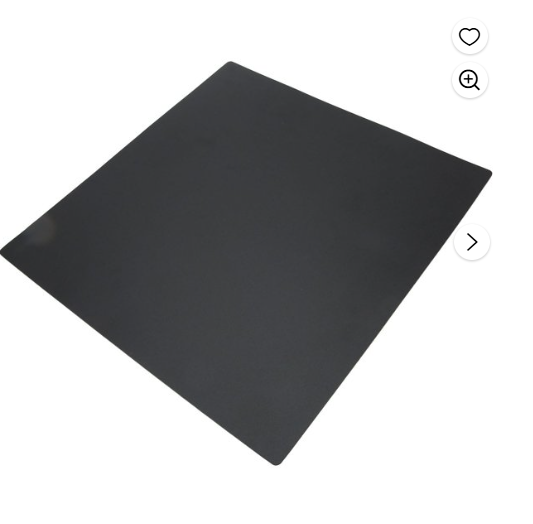 3D Printer Magnetic B Bed, Professional High Temperature Resistant 1.5mm Thickness Sturdy 3D Printer Magnetic Bed Hardened for 3D Printer Accessories